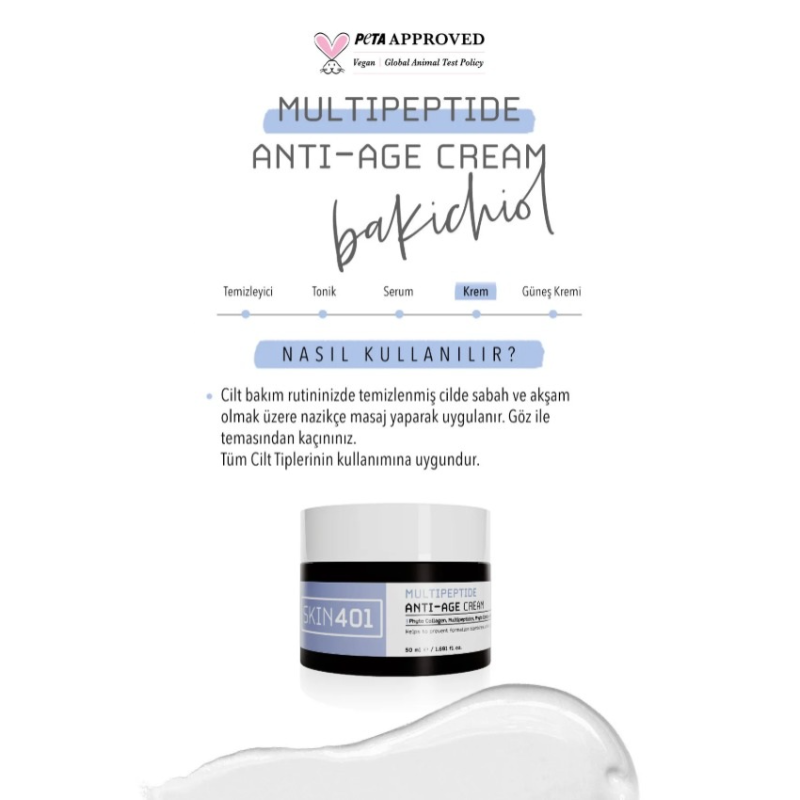 Skin401 Bakuchiol Crème 50ml - Vegan Retinol Anti-Aging & Anti-rimpel