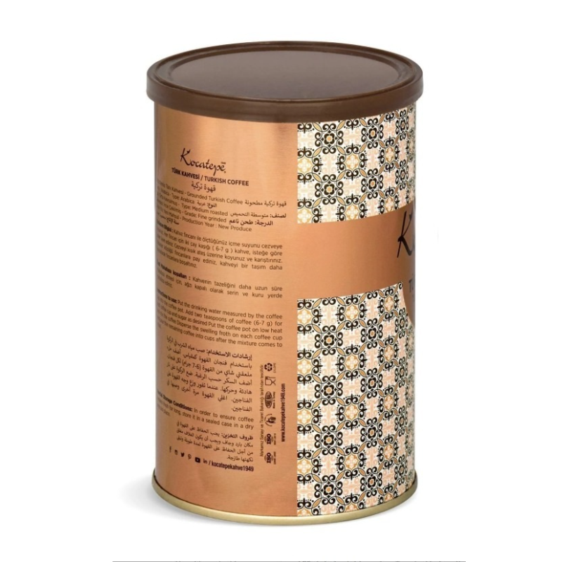 Kocatepe Turkish Coffee 250 (gr.) - Begin Je Dag Energiek