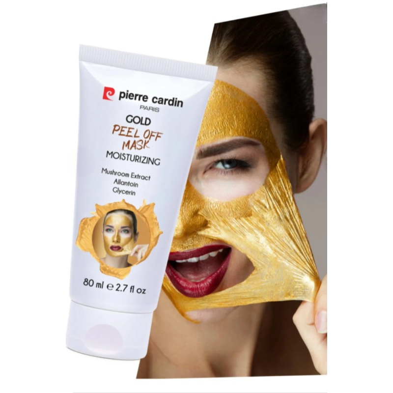 Pierre Cardin - Gold Peel Off Mask 75 (ml.) | Hydraterend Gezichtsmasker met Gouden Extracten