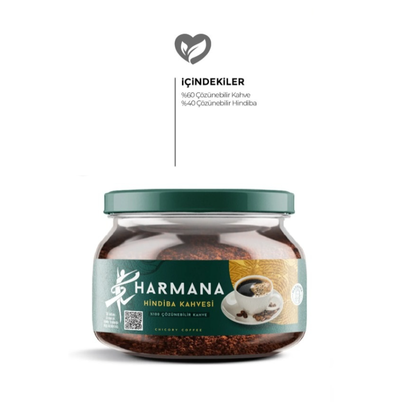 Harmana Hindiba Kahvesi - Cichoreikoffie | Natuurlijke Detox & Balans Koffie | 150 g