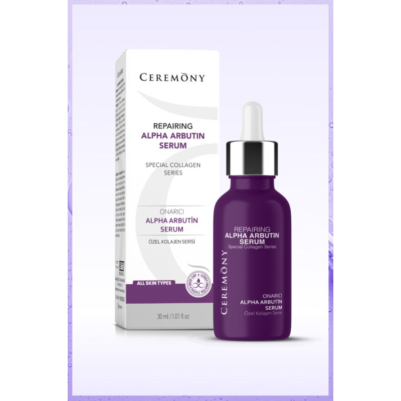 Ceremony - Repairing Alpha Arbutin Serum 30 (ml.) | Special Collagen Series - Helpt donkere vlekken te verminderen