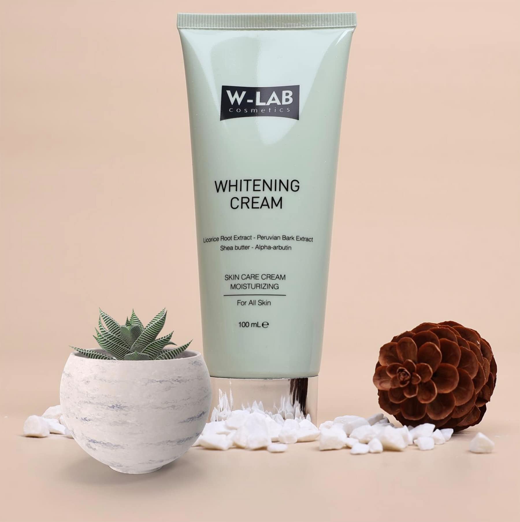 W Lab - Whitening Cream 100 (ml.) | Tegen Pigmentvlekken En Oneven Huidskleur Effectieve pigment verwijderaar