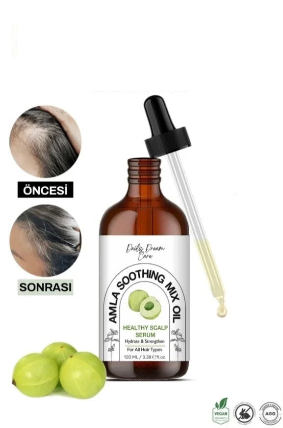 Daily Dream Care - Amla Soothing Mix Oil 100 (ml.) | Scalp Serum Snelle haargroei + Versterking