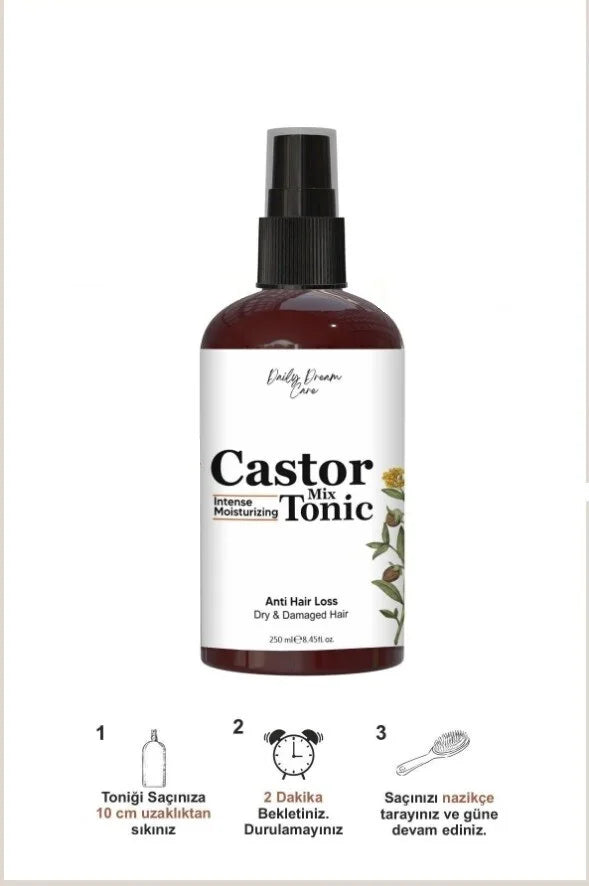 Daily Dream Care - Castor Complex Tonic 250 (ml.) | Nieuwe Haarvorming Reparatie tegen Haarverlies