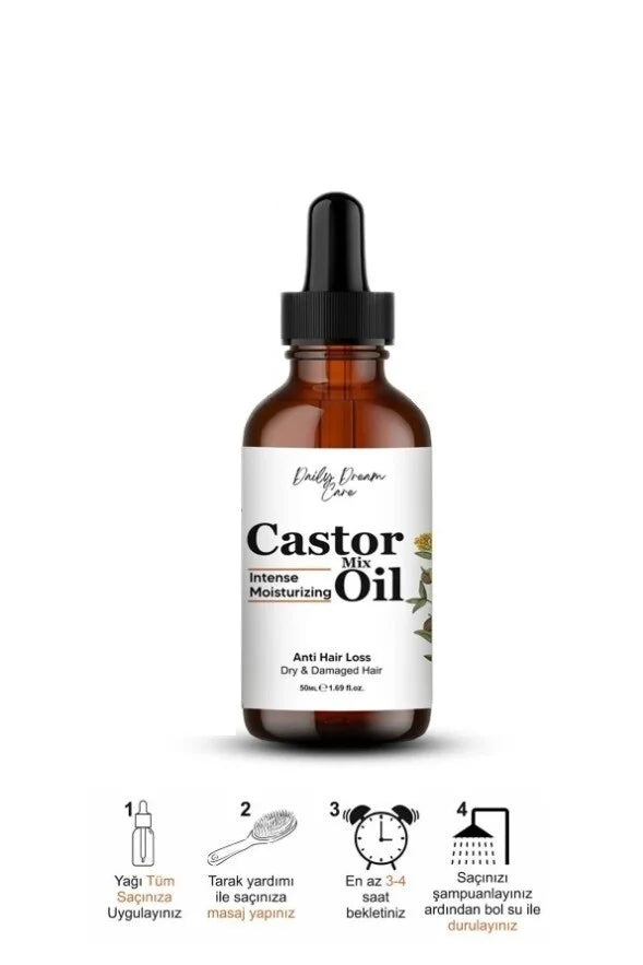 Daily Dream Care - Castor Mix Oil 100 (ml.) | Nieuwe Haarvorming