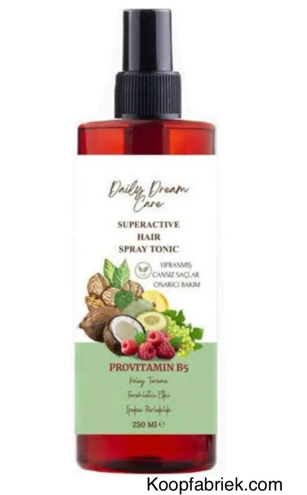 Daily Dream Care - Superactive Hair Spray Tonic 250 (ml.) | Provitamin B5 - Snelle Haargroei