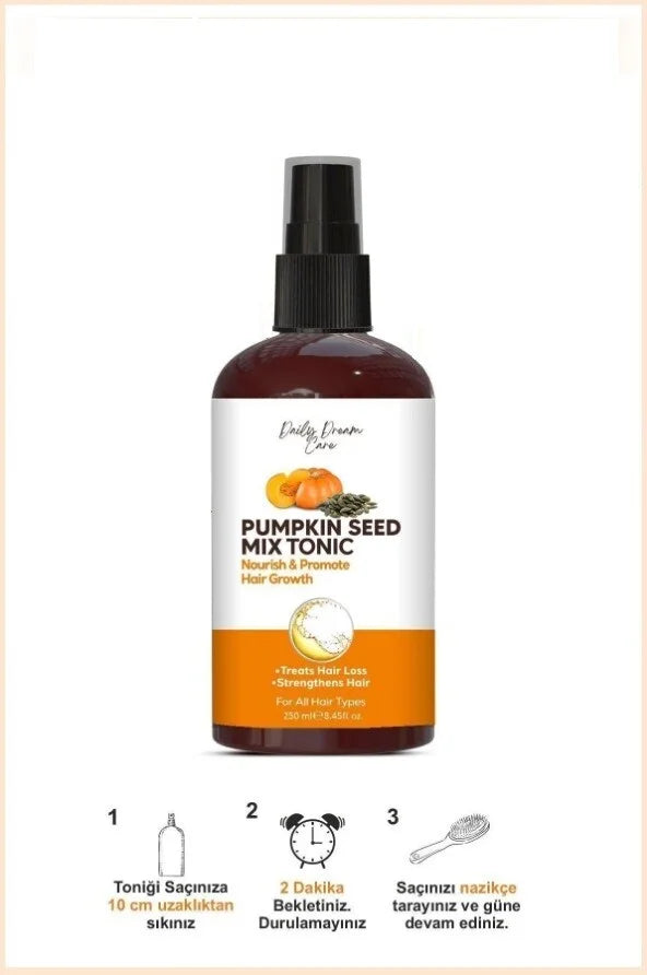 Daily Dream Care - Pompoenpittencomplex Tonic 250 (ml.) | Versterkend bevorderd de haargroei