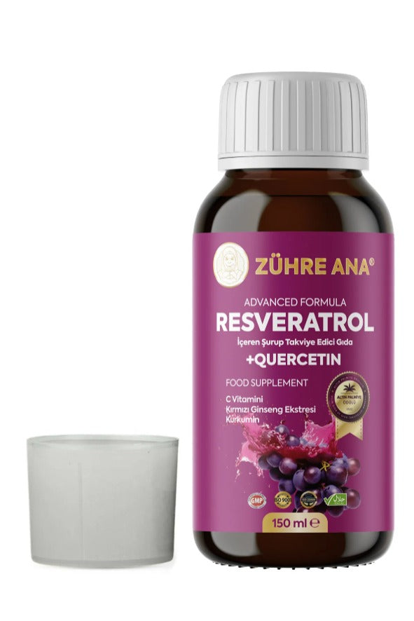 Zühre Ana - Resveratrol Siroop 150 (ml.) | Advanced Formula Kids Supplement vegan