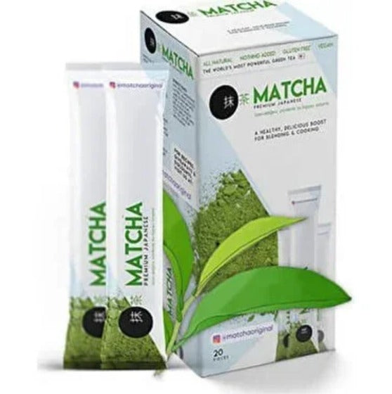 Matcha Tea Detox Antioxidant Burner - Matcha Detox Thee - 20 sachets - 20 dagen kuur - Lekkere Smaak en Hoge Energielevel