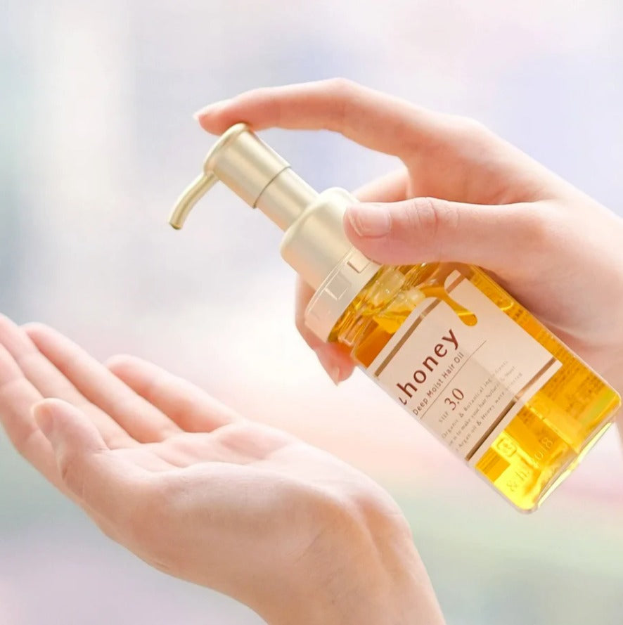 &HONEY - 3.0 Diepe Hydratatie Haárolie 100 (ml.) | Japanse Haircare | Super Vochtige Organische Formule - Geeft glans en handelbaarheid aan het haar