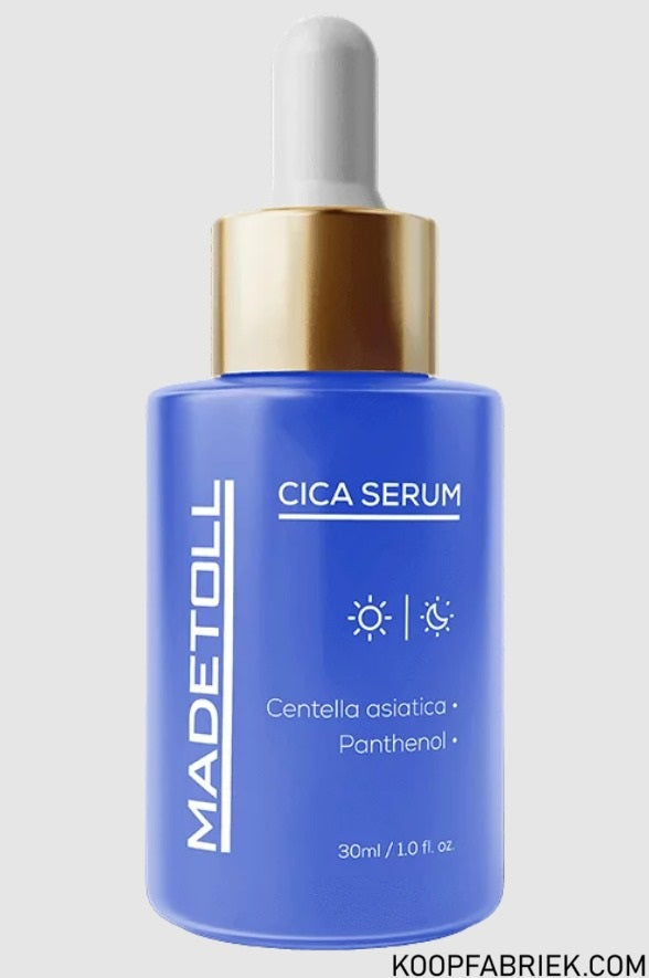 Madetoll - Cica Serum | Huidvernieuwend |  barrièreversterkende en verzachtende Centella | Hydraterend huidverzorgingsserum | 30 (ml.)