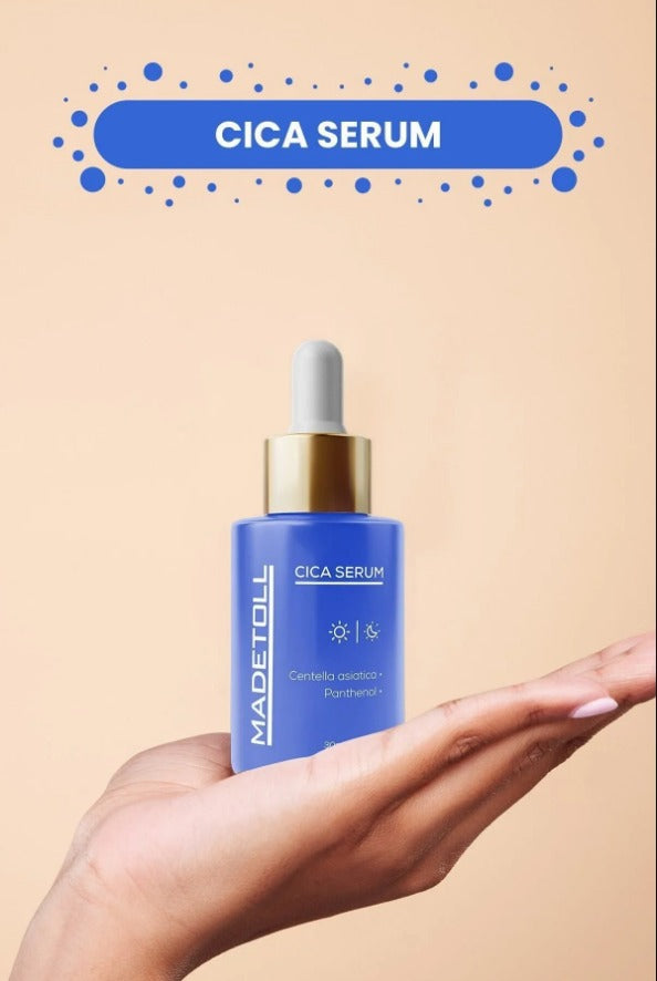 Madetoll - Cica Serum | Huidvernieuwend |  barrièreversterkende en verzachtende Centella | Hydraterend huidverzorgingsserum | 30 (ml.)