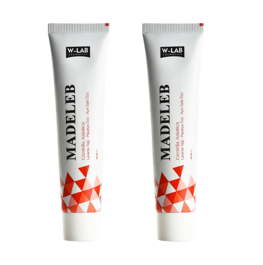 Madeleb - Exfoliating Huidcreme  2x 40 (ml.) | Wondercreme voor Acne / Eczeem / Nieuwe Huid / Verzorgend