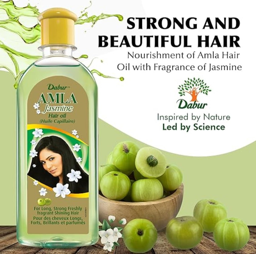 Dabur - Amla Jasmine 200 (ml.) | Voor sterk, gevoed en prachtig gekleurd haar