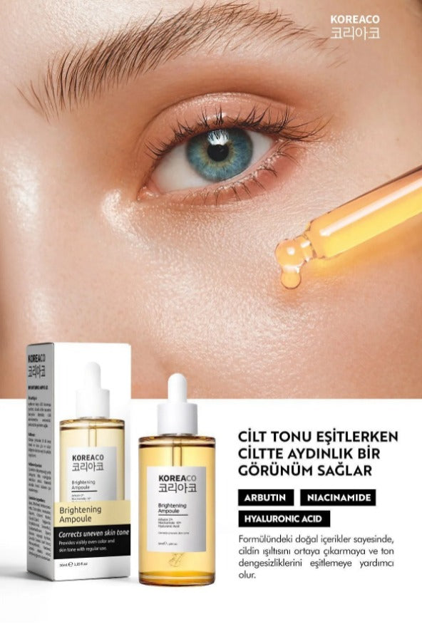 Koreaco - Brightening Ampoule 50 (ml.) | Anti-Vlek & Huidskleur Egaliserend