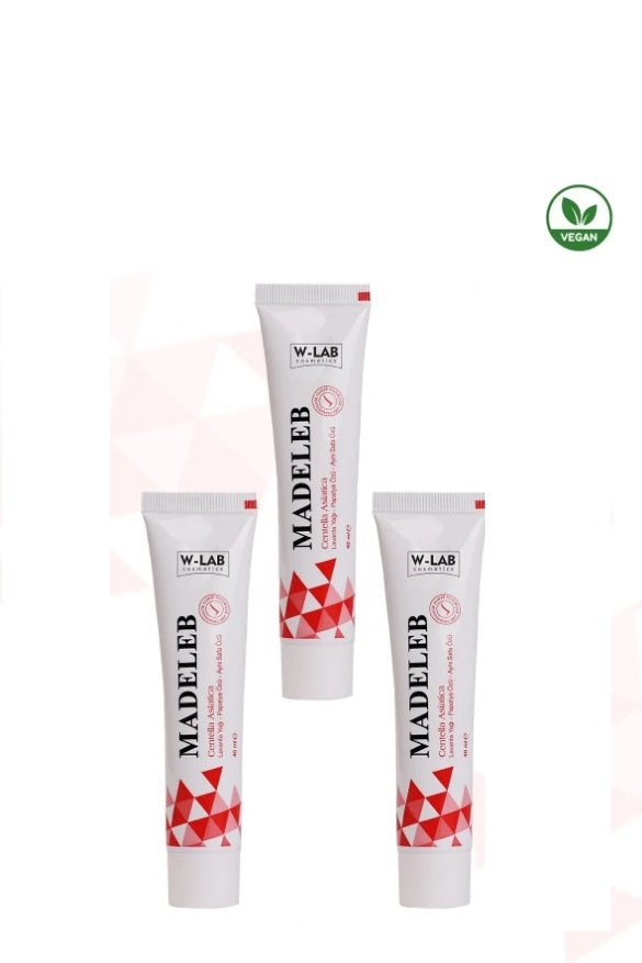 Madeleb - Creme 40 (ml.)| Exfoliating Huidcreme  3 stuks