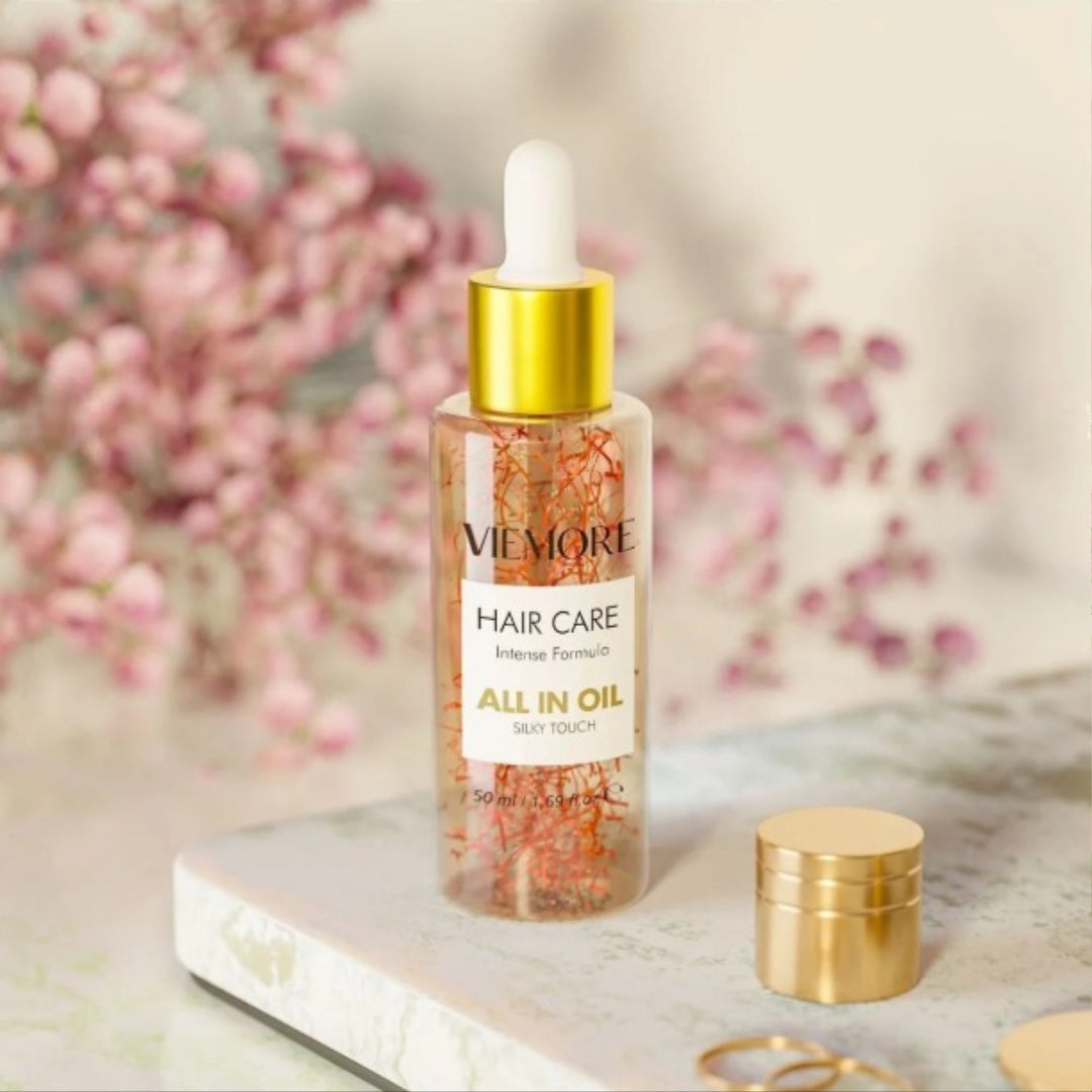 Viemore Wonderbaar Haarserum met 8 Kruidenoliën 50ml - Tegen Haaruitval, Snelle Haargroei & Hittebescherming