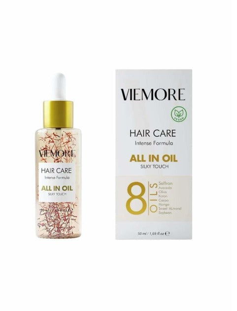 Viemore Wonderbaar Haarserum met 8 Kruidenoliën 50ml - Tegen Haaruitval, Snelle Haargroei & Hittebescherming