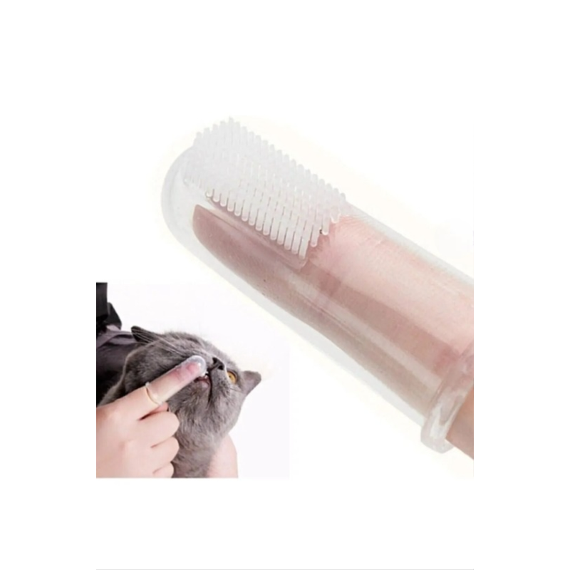 Pro Perfeck -  Katten Anti-Tandsteen Tandpasta Gel 100 (gr.) | Effectieve tandverzorging voor katten + Siliconen Vinger Tandenborstel