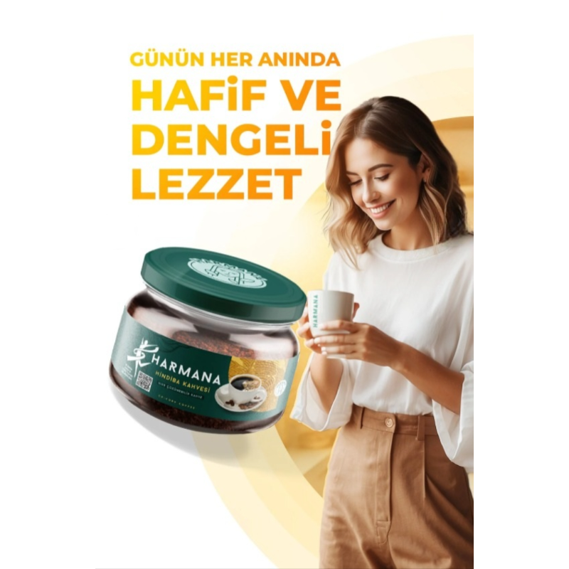 Harmana Hindiba Kahvesi - Cichoreikoffie | Natuurlijke Detox & Balans Koffie | 150 g
