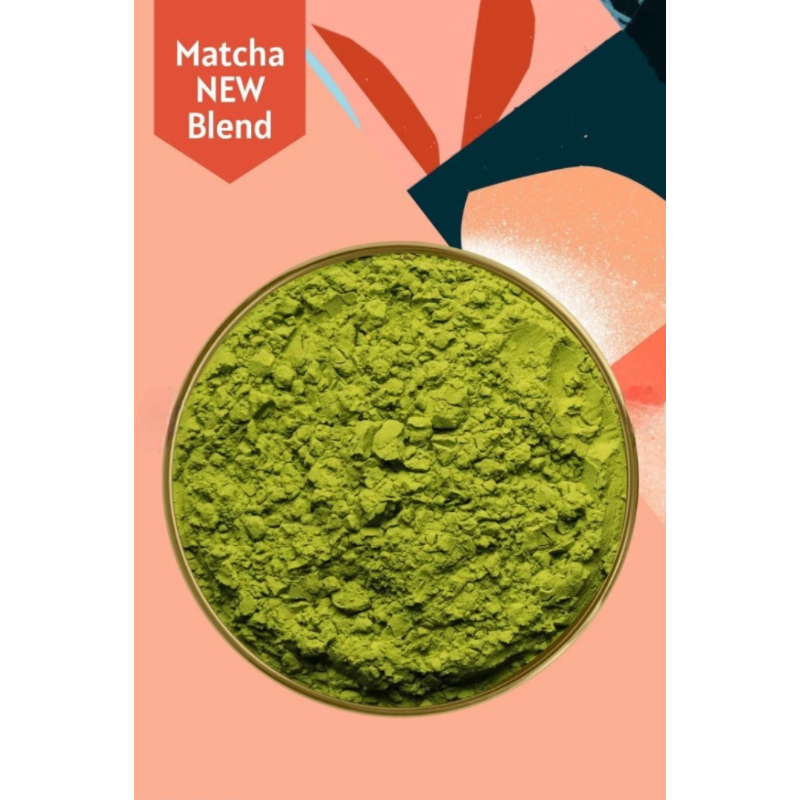 Mim And More - Strawberry Matcha 25 (gr.) |  Matcha met aardbeiensmaak - Premium Japanse matchapoeder