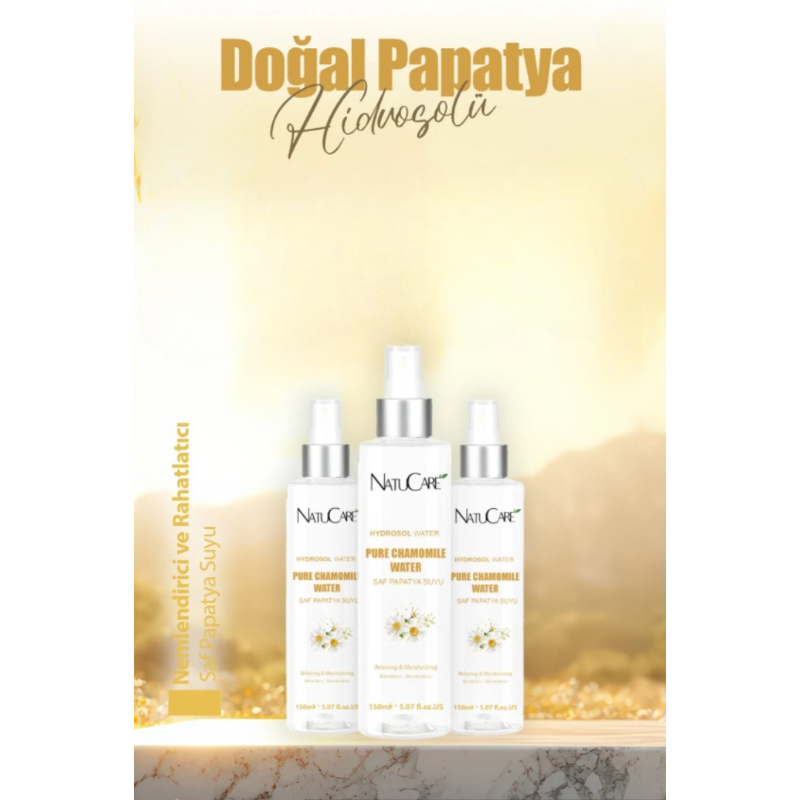 NatuCare - 100% Kamillewater 150 ml | Verfrissende Hair & Face Tonic voor Huid & Haar