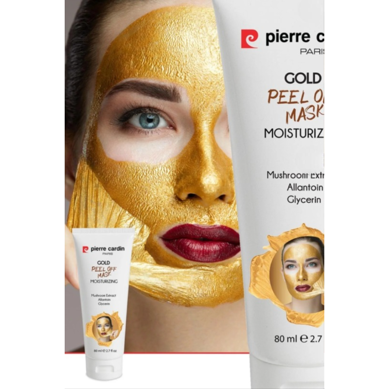 Pierre Cardin - Gold Peel Off Mask 75 (ml.) | Hydraterend Gezichtsmasker met Gouden Extracten