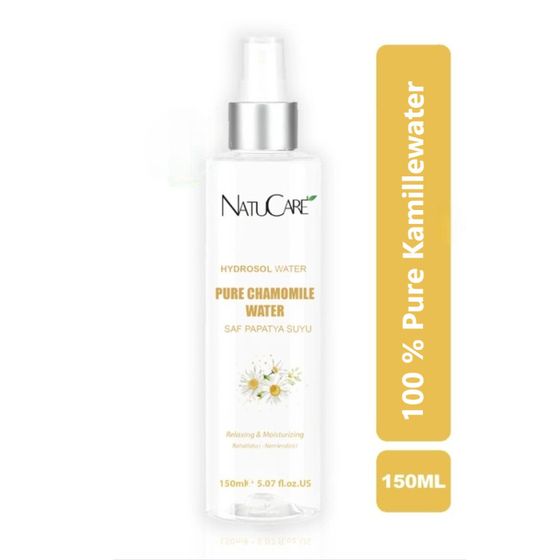 NatuCare - 100% Kamillewater 150 ml | Verfrissende Hair & Face Tonic voor Huid & Haar