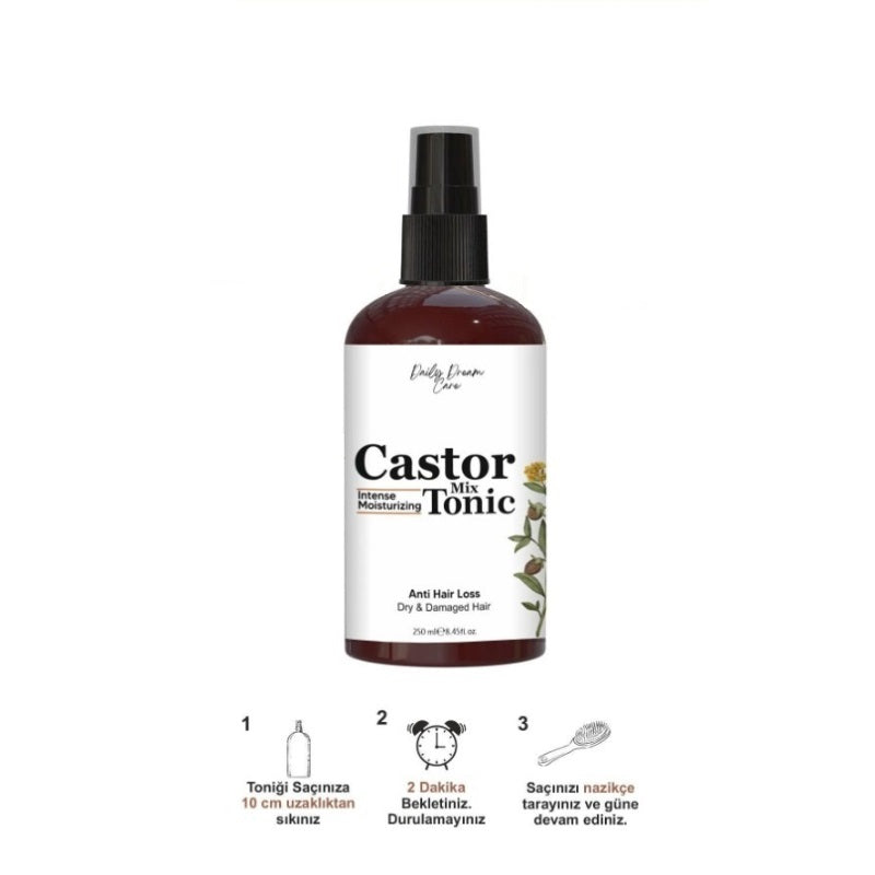 Daily Dream Care - Castor Complex Tonic 250 (ml.) | Nieuwe Haarvorming Reparatie tegen Haarverlies