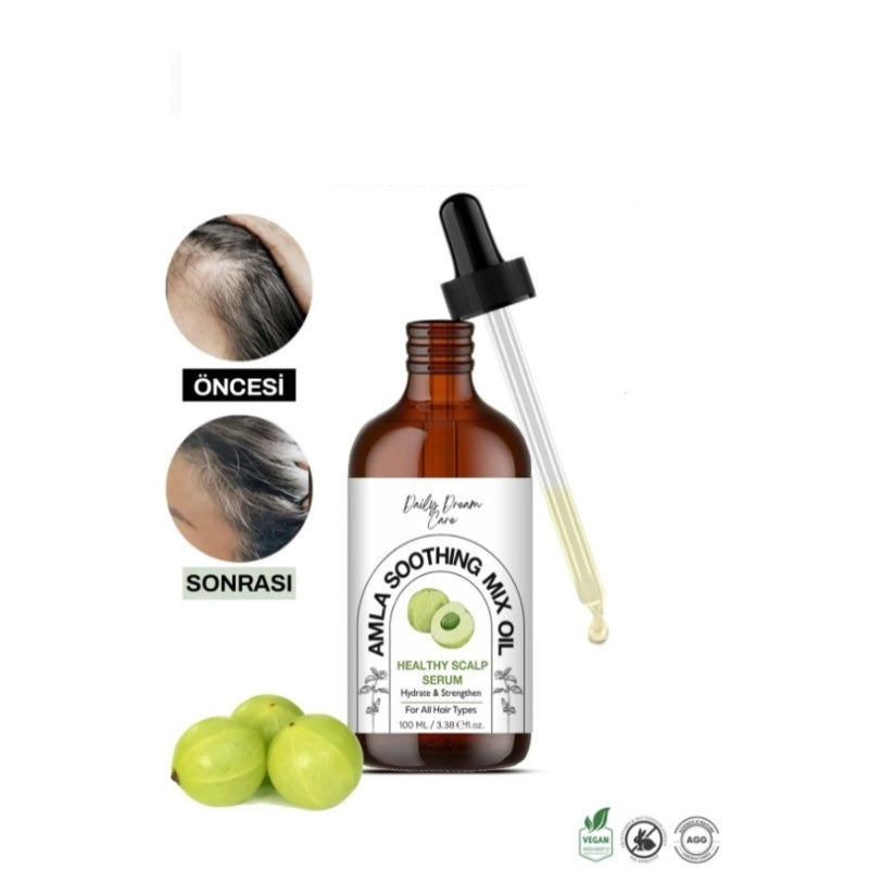 Daily Dream Care - Amla Soothing Mix Oil 100 (ml.) | Scalp Serum Snelle haargroei + Versterking