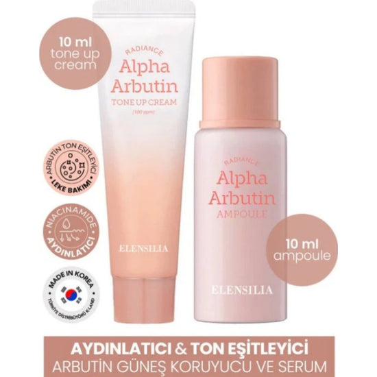 Alpha Arbutin - Ampoule & Tone Up Cream 10 (ml.) | Radiance