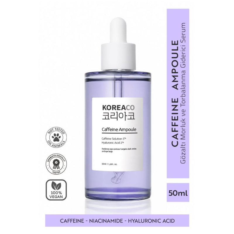 Koreaco - Caffeine Ampoule 50 (ml.) | Cafeïne ampul - Anti-Aging